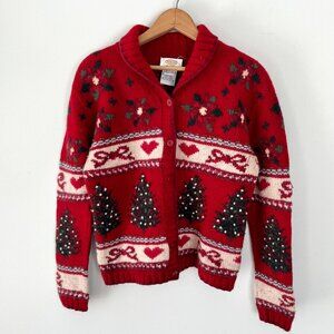 Vintage Wool Blend Christmas Sweater